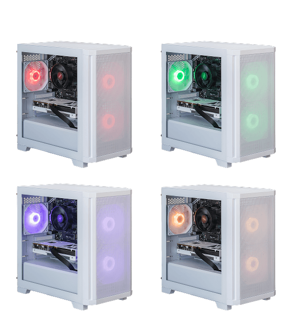 ホワイトゲーミングPC（ryzen,Windows11,RTX,SSD） ゲーミングPC通販のSTORM(ストーム) 【公式】 / 風域2